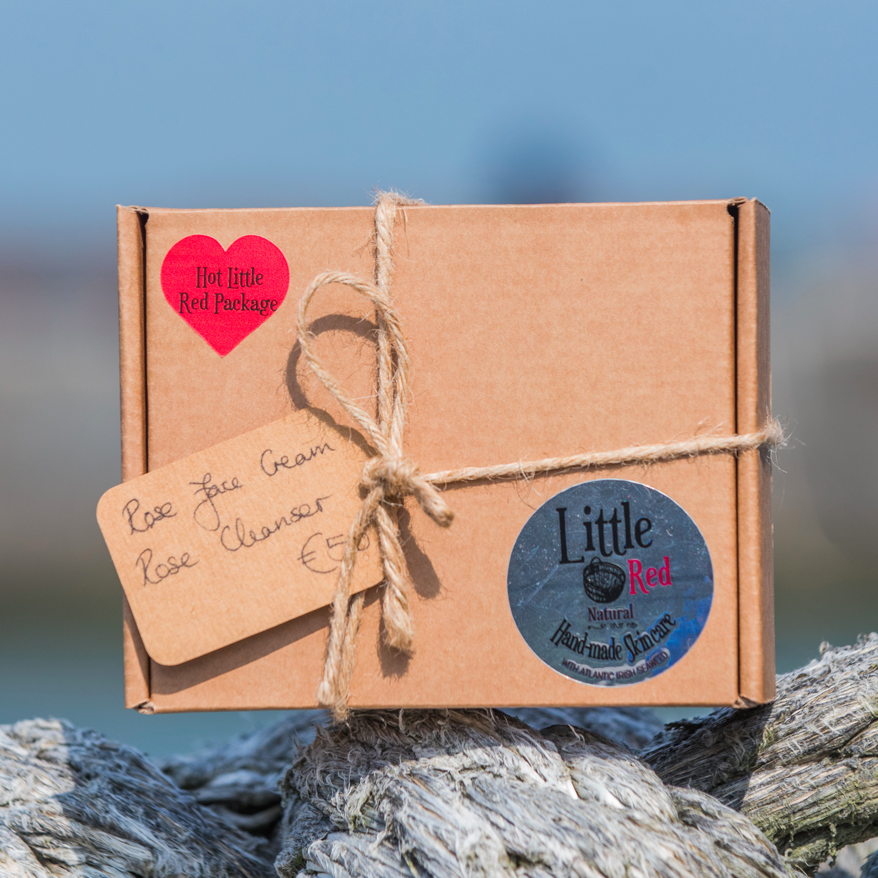 little red face care gift set