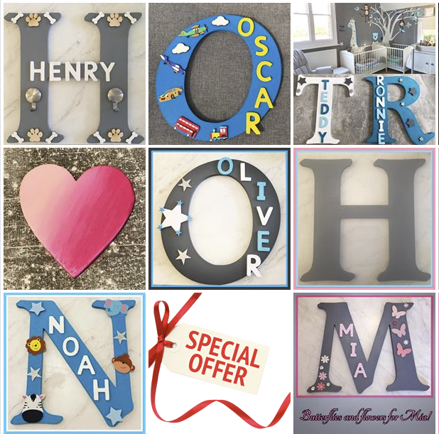 My Name Is - Personalised Wooden Letters