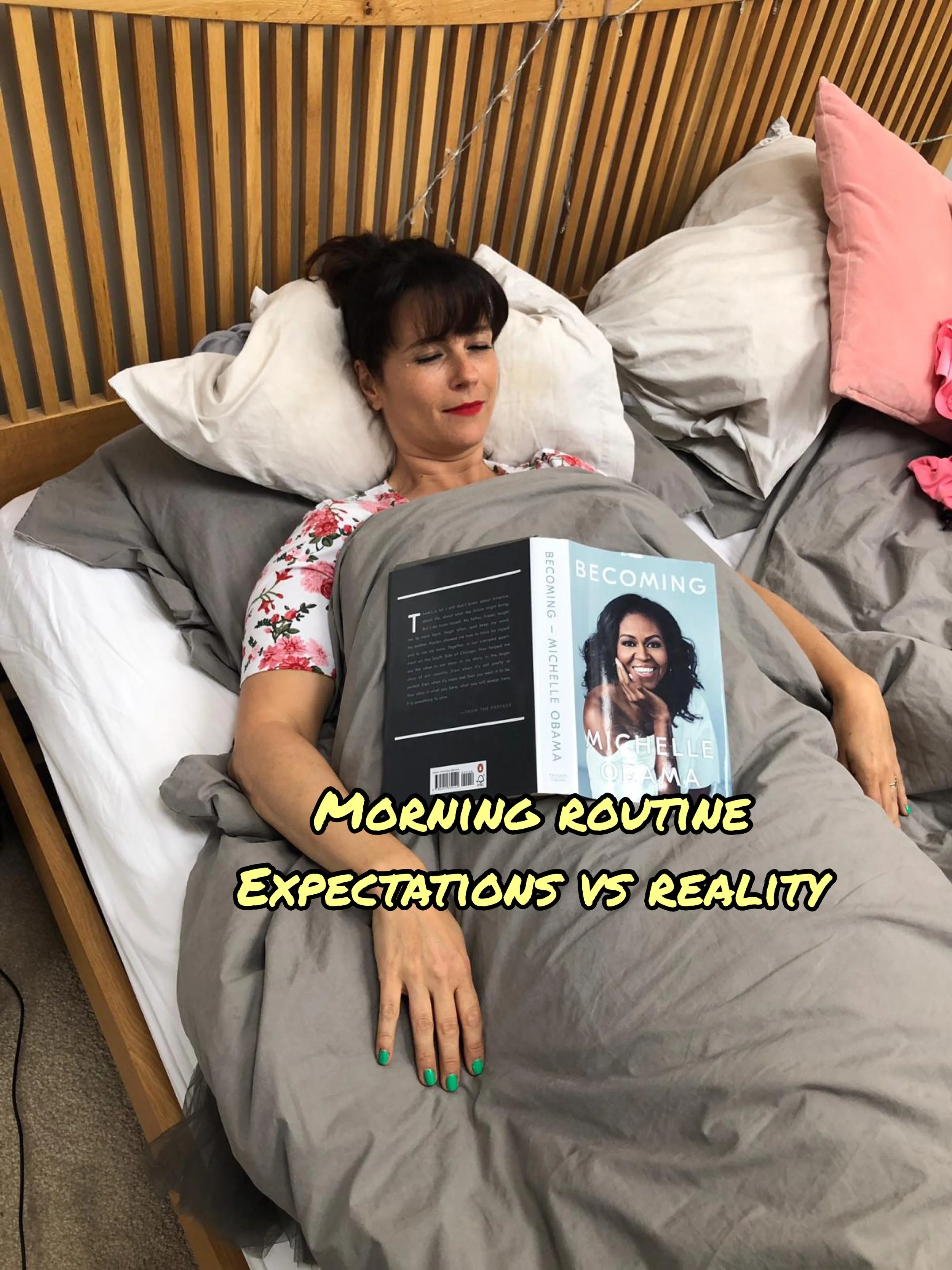 MORNING ROUTINE EXPECTATIONS VS REALITY