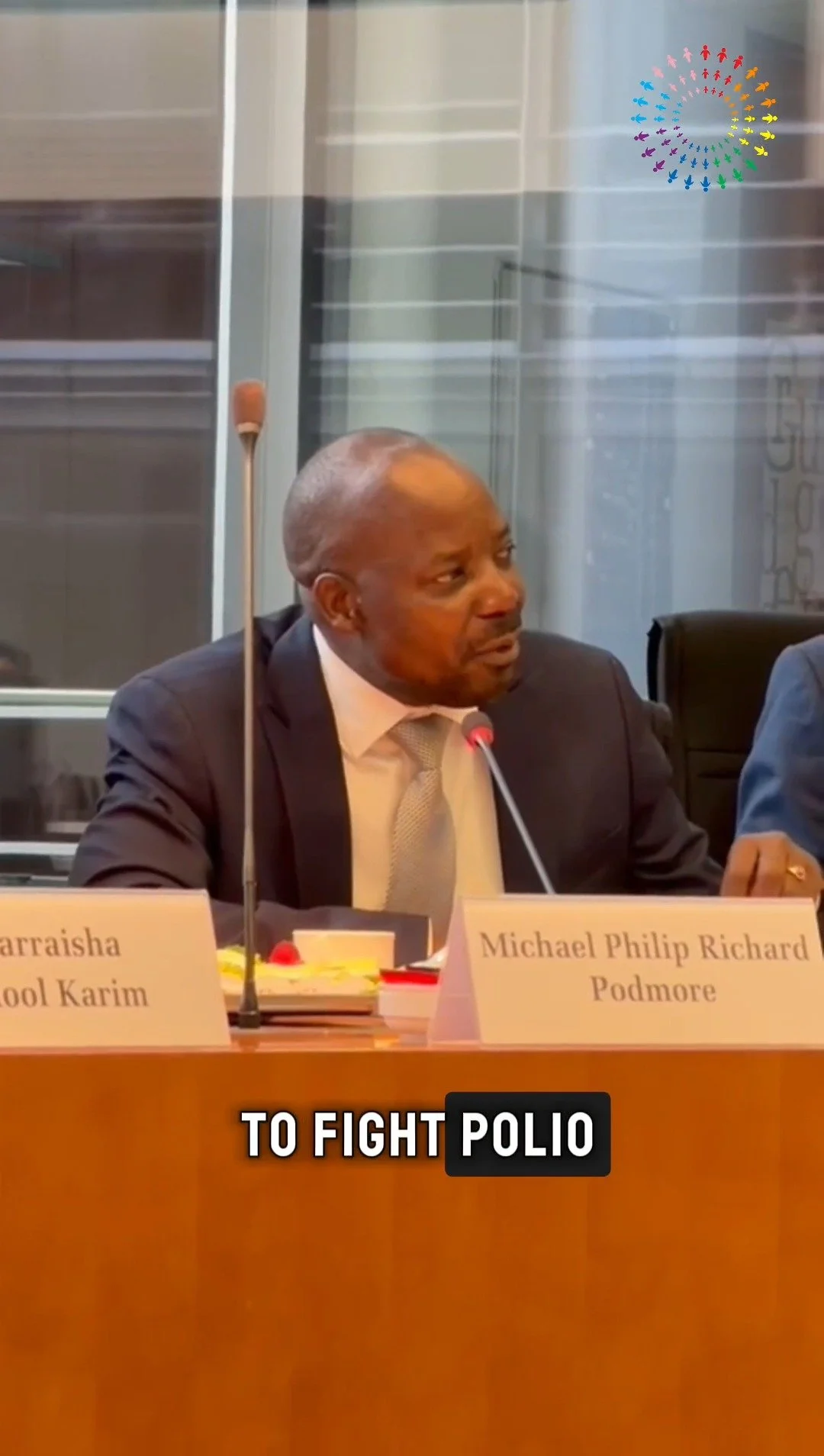 Hon. Fox Odoi-Oywelowo, Ugandan legislator and GEC Steering Committee member, delivered a powerful speech at the @gpphiv Parliamentary Breakfast during the World Health Summit—urging leaders to uphold the right to health through universal acces