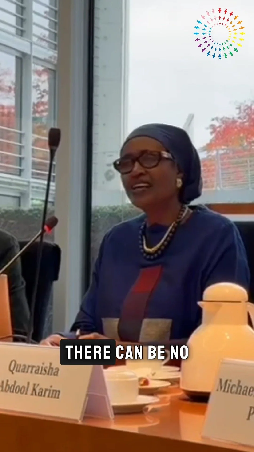 At the @gpphiv Parliamentary Breakfast during the World Health Summit, @winniebyanyima_, Executive Director of UNAIDS, called on lawmakers to use their power to defend human rights, equality, sexual and reproductive health, LGBT+ rights, reminding us