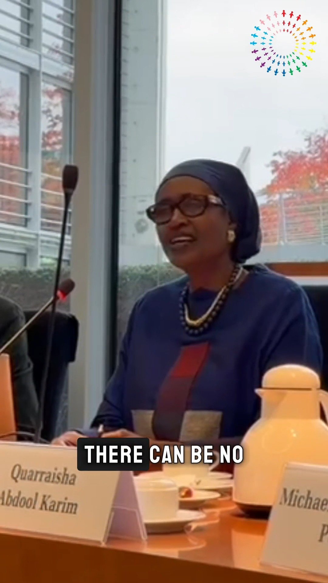 At the @gpphiv Parliamentary Breakfast during the World Health Summit, @winniebyanyima_, Executive Director of UNAIDS, called on lawmakers to use their power to defend human rights, equality, sexual and reproductive health, LGBT+ rights, reminding us