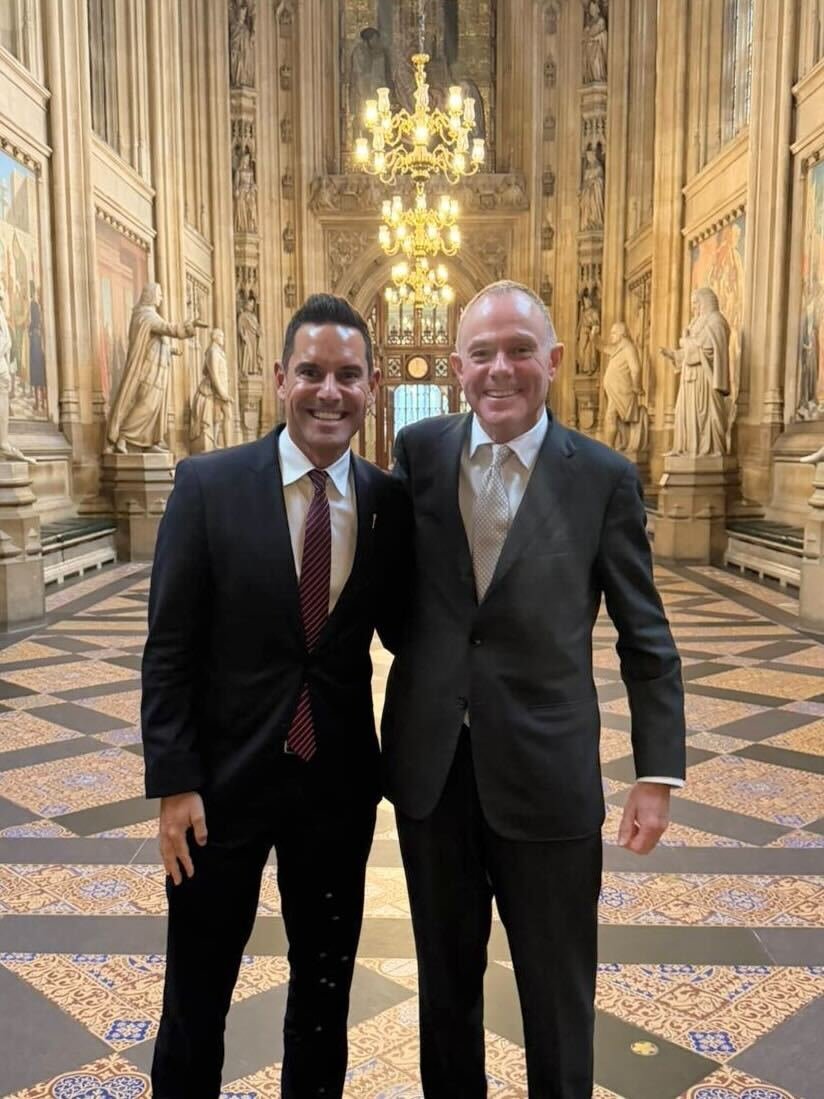 GEC Chair @nickherbertcbe met with Steering Committee member MP @alexgreenwich to exchange insights on hate crime reforms in the UK and Australia, align strategies to advance LGBT+ equality, and discuss GEC priorities for 2026.

#GEC #EqualityForAll 