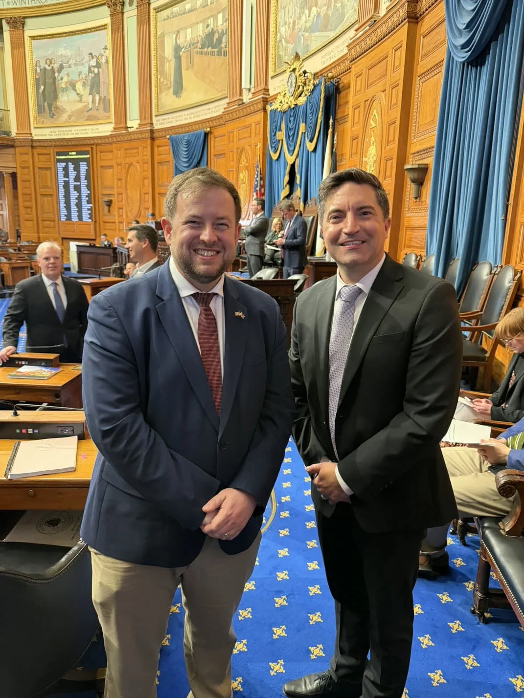 Earlier this month, Global Equality Caucus Steering Committee member @jackpatricklewis was honoured to join colleagues in welcoming @sdoughtymp, Member of the UK Parliament and current Minister of State for Europe, North America and Overseas Territor