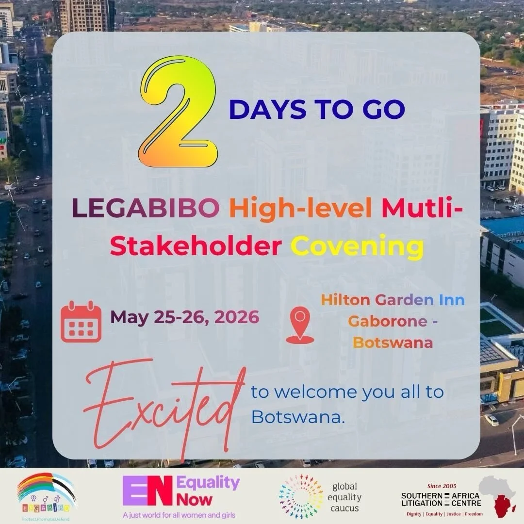Global Equality Caucus is proud to participate in the High-Level Multi-Stakeholder Convening on Family Law, SRHR, Human Rights &amp; Inclusive Governance in Botswana taking place on 25&ndash;26 May 2026 in Gaborone, Botswana.

Through the participati