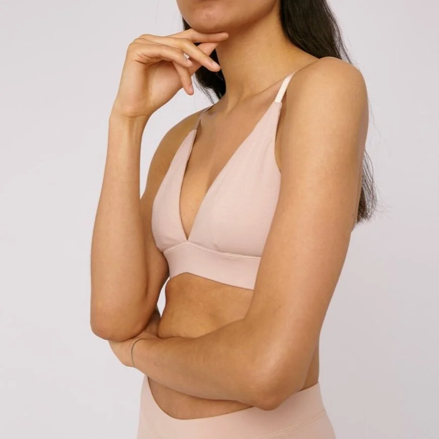 Nude Triangle Bra