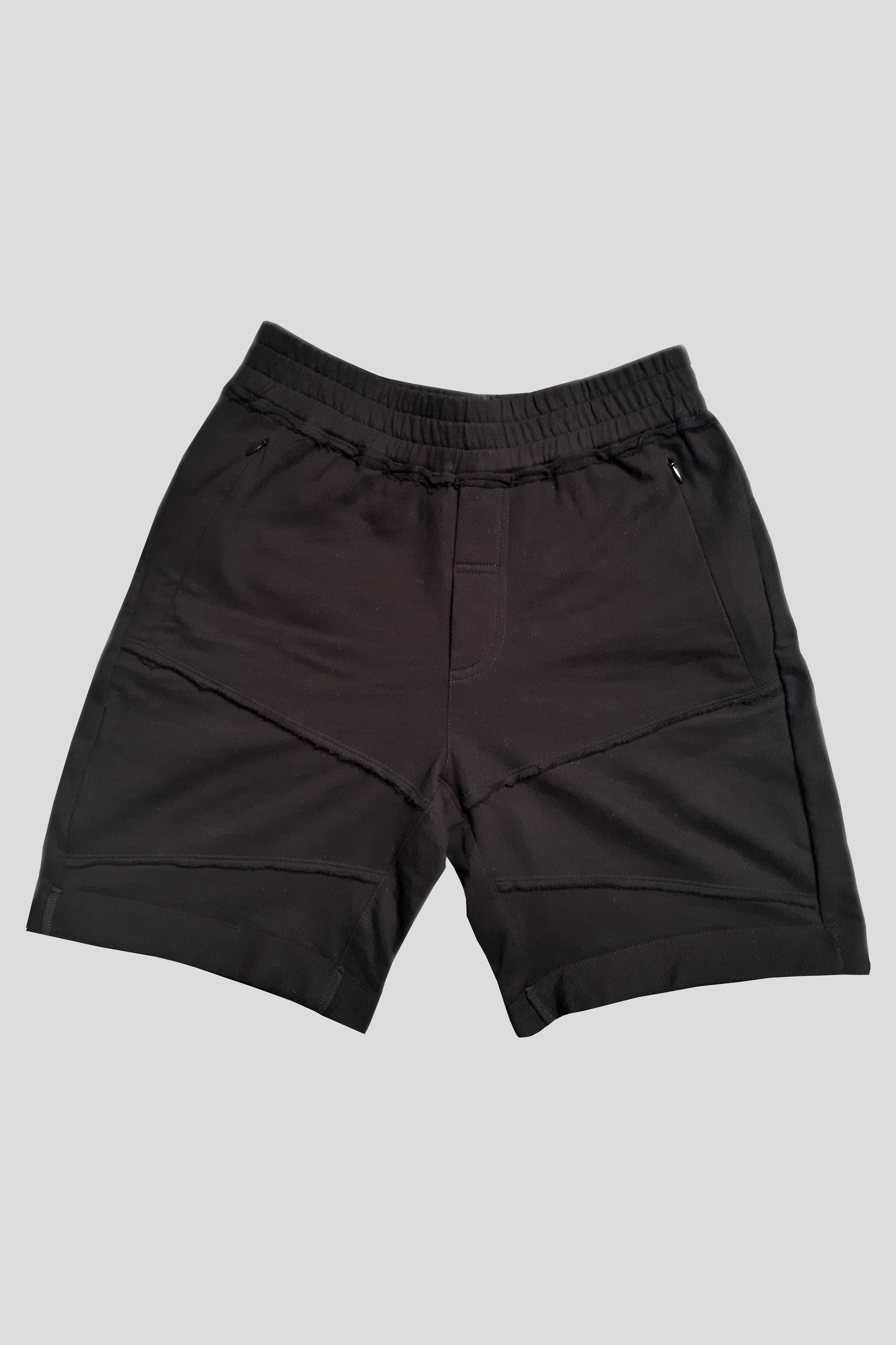 Black Organic Cotton Shorts
