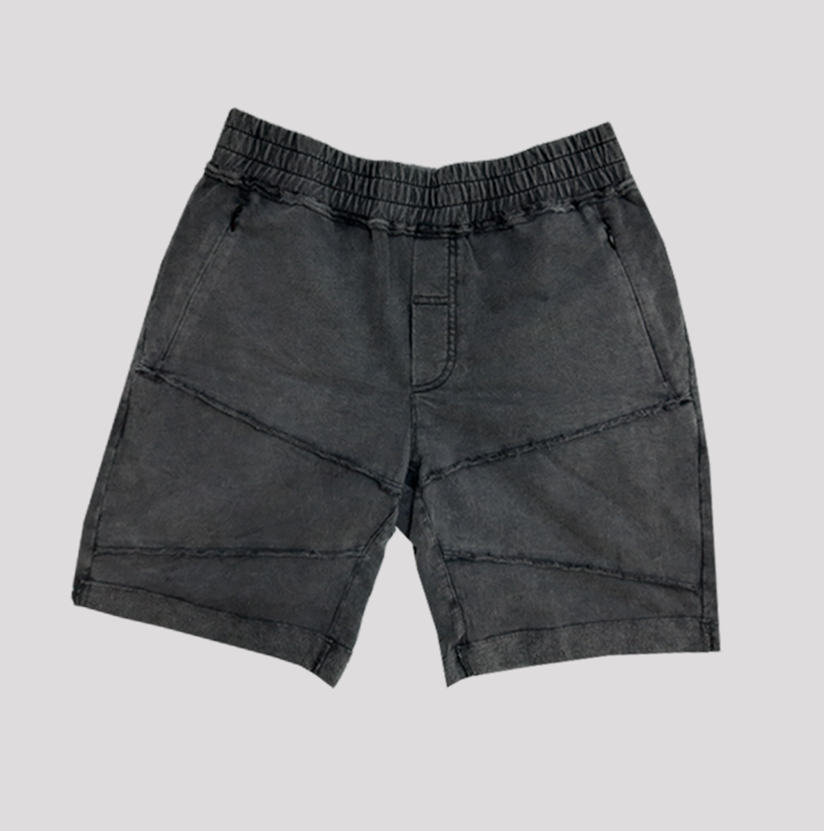 Grey Organic Cotton Shorts