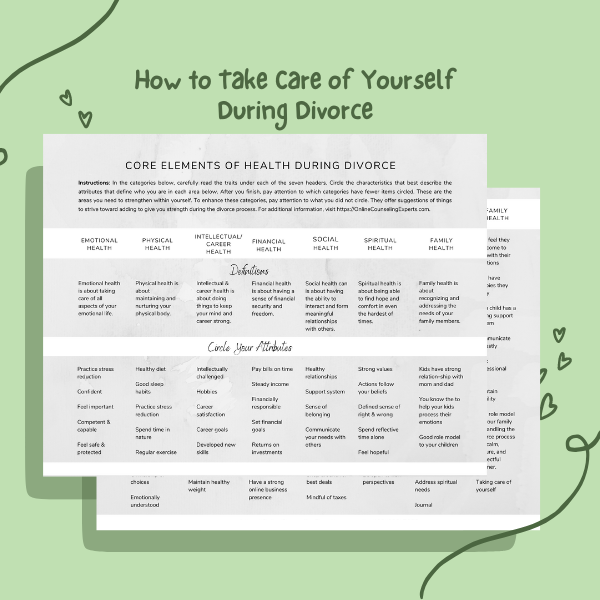 How to Take Care of Yourself During Divorce 