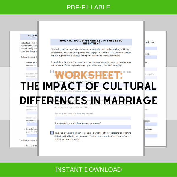 cultural differences in marriage, Cultural expectations in marriage, different values in marriage, cultural differences