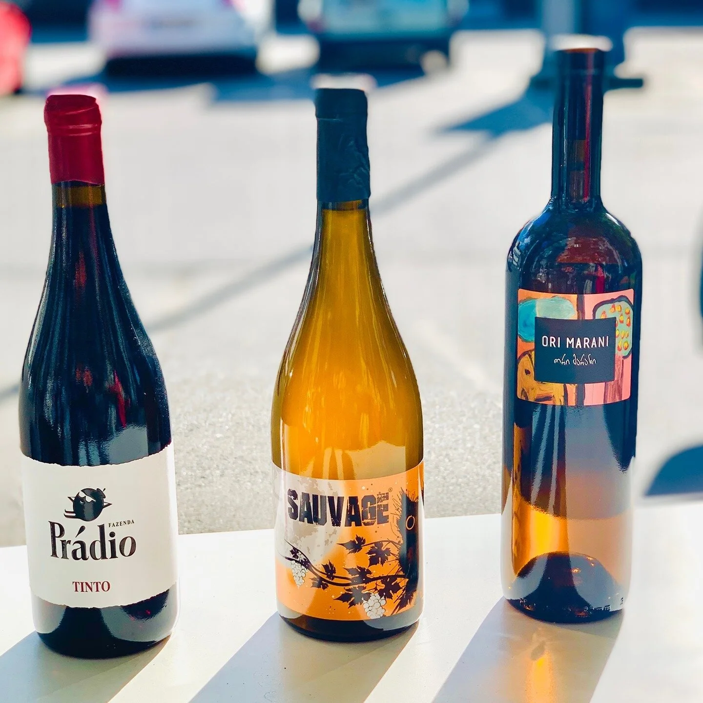 ONLY VIPS😎⁠
⁠
Lets end the week with 3 superstars ⭐ ⭐⭐⁠
⁠
1- tinto 2018 by @frazenda_agricola_pradio ⁠
Red Wine⁠
100% Mencia⁠
Fermented in Granite Lagar and aged for 8 months in oak barrels⁠
⁠
2- Sauvage 2018 by @constantinasotelo⁠
Orange Wine⁠
100%