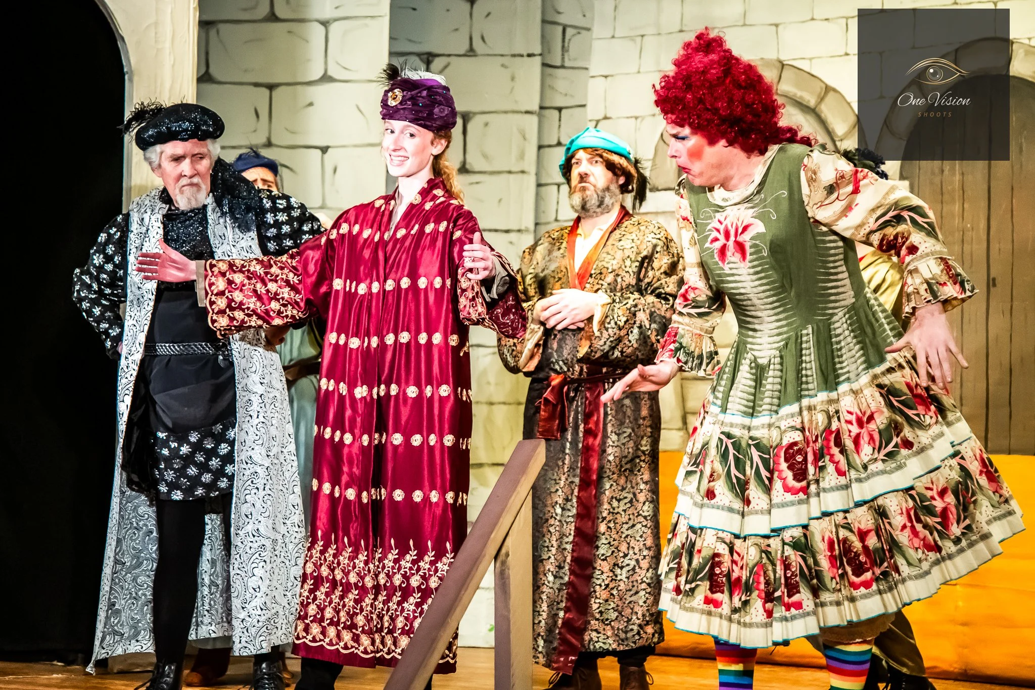 Babes In The Wood -  Performance 1 - The Sheriff of Nottingham, Robin Hood & Nurse Nitwit.jpg