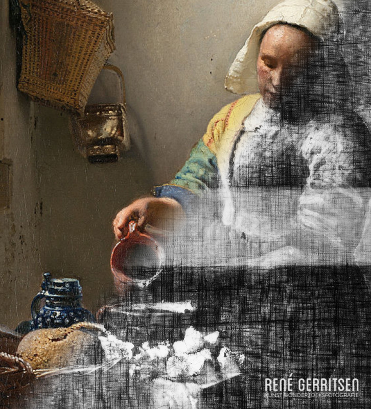 Melkmeisje, Johannes Vermeer