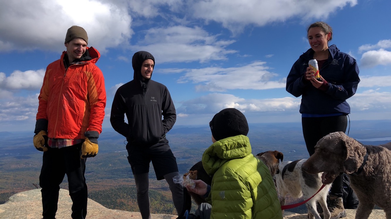 Summit of the lab hike