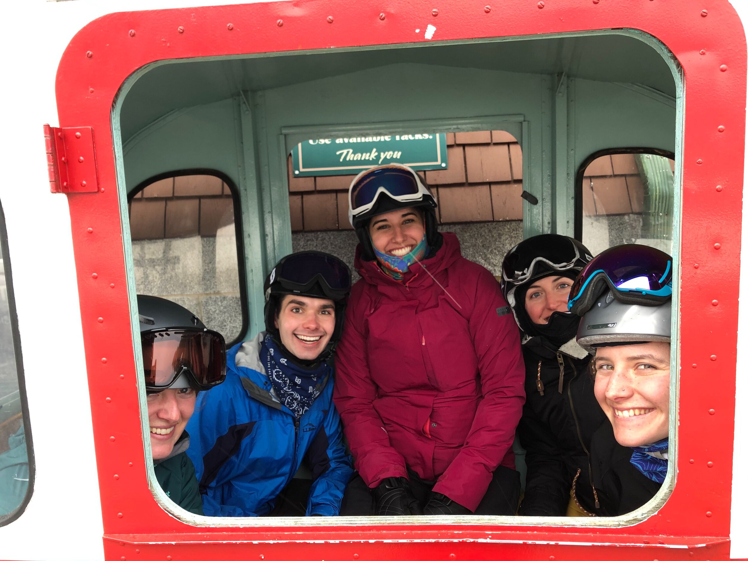 First Annual Lab Ski Trip