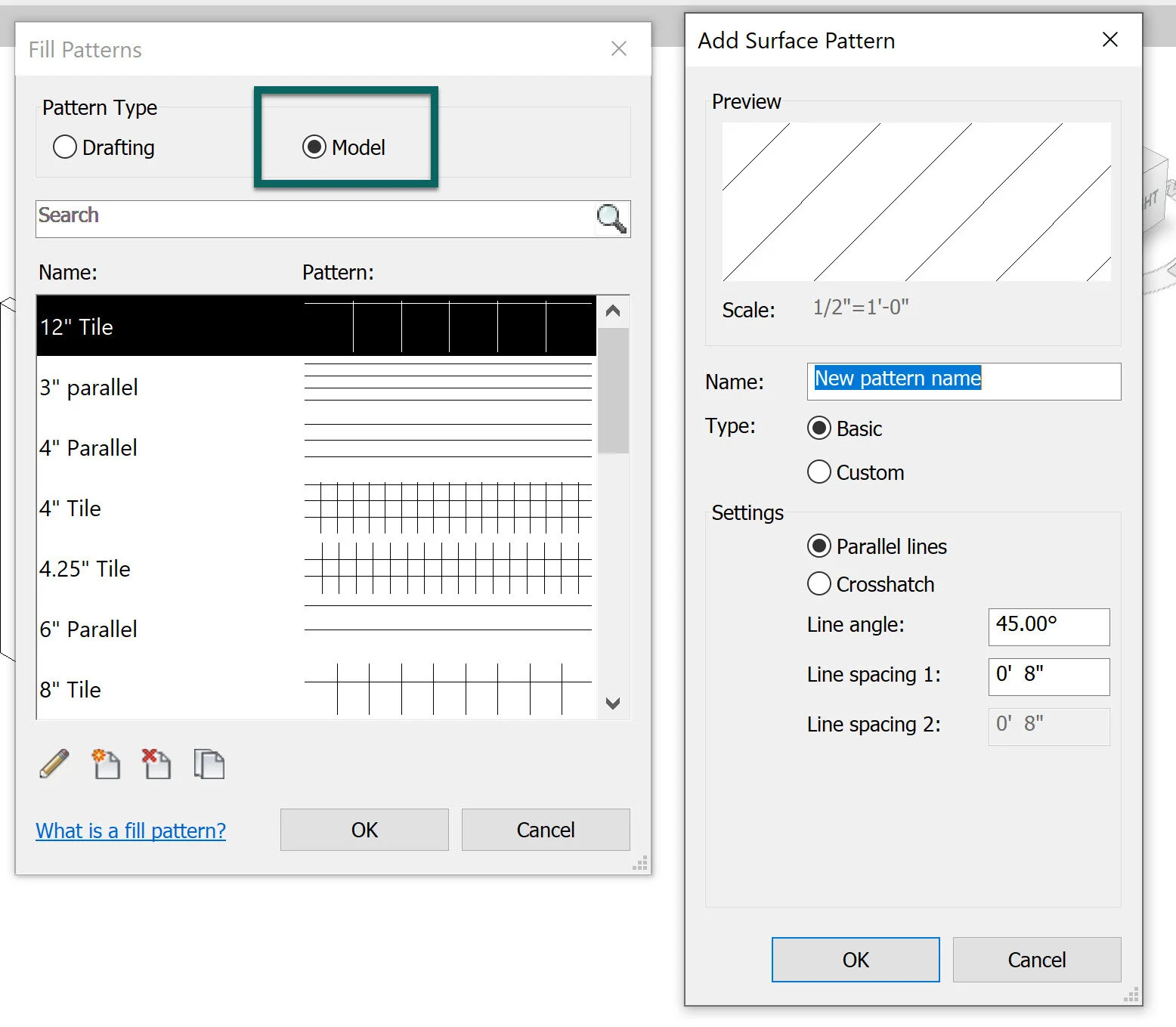 Get to Model Custom Pattern