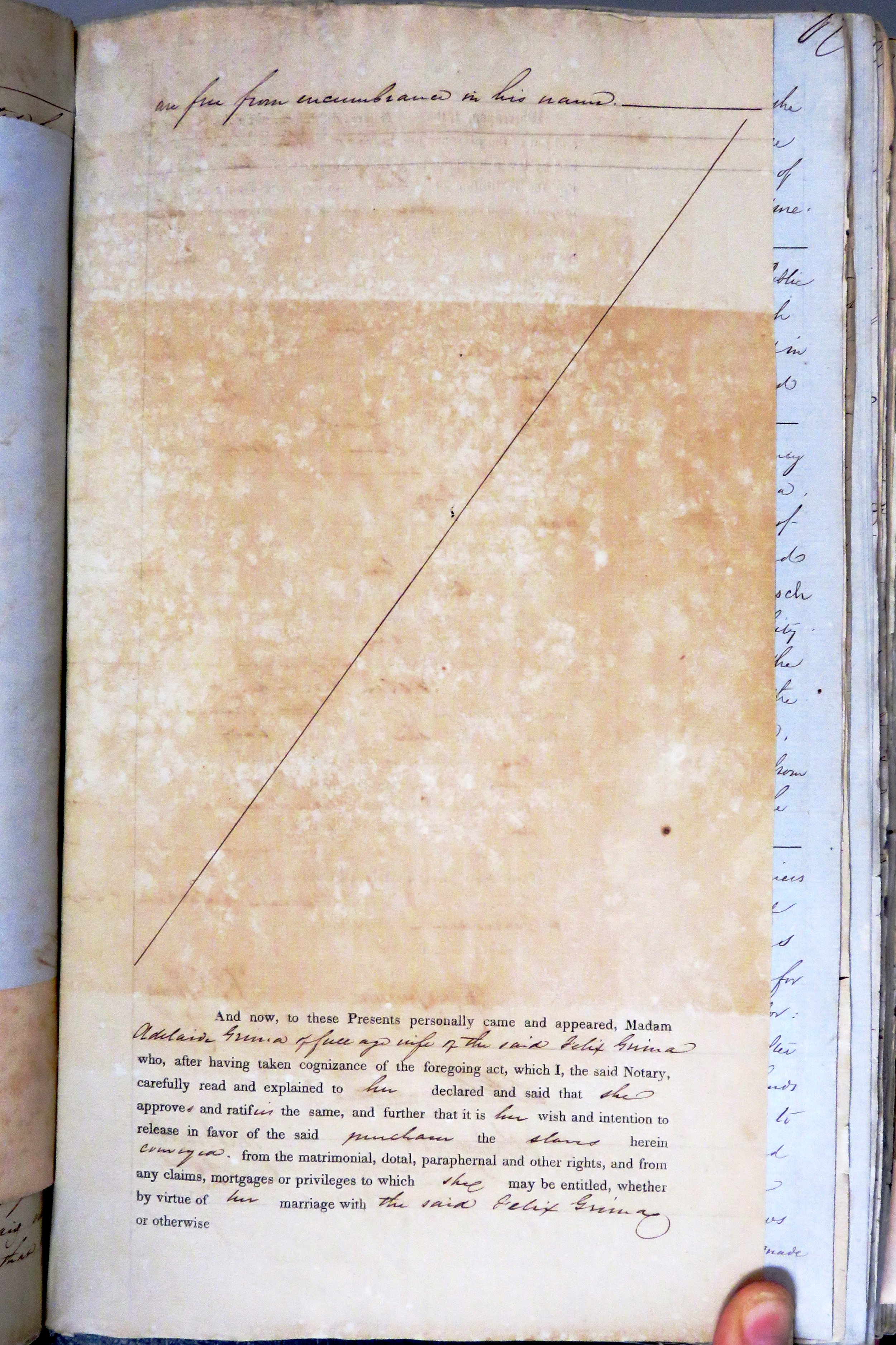 1851-04-29   Guyol, Theodore. 1851 Apr 29th. Vol 20, Act 694 (3 of 4).JPG