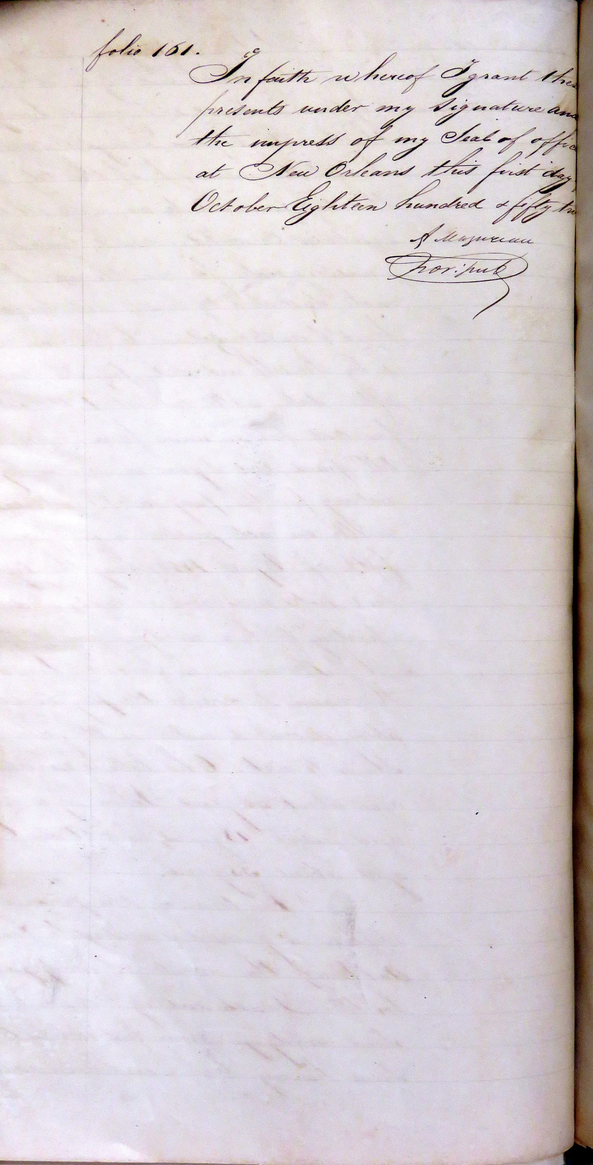 1852-10-01   Mazureau, Adolphe. 1852 Oct 1st. Vol 44, Act 9 (2 of 2).JPG