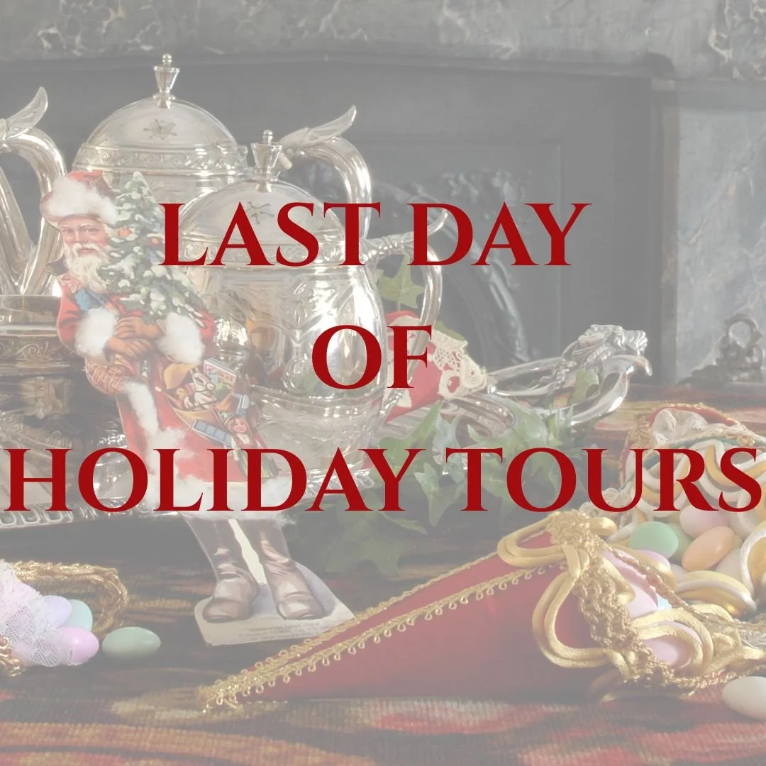 Last Day of Holiday Tours at Hermann-Grima House + Gallier House