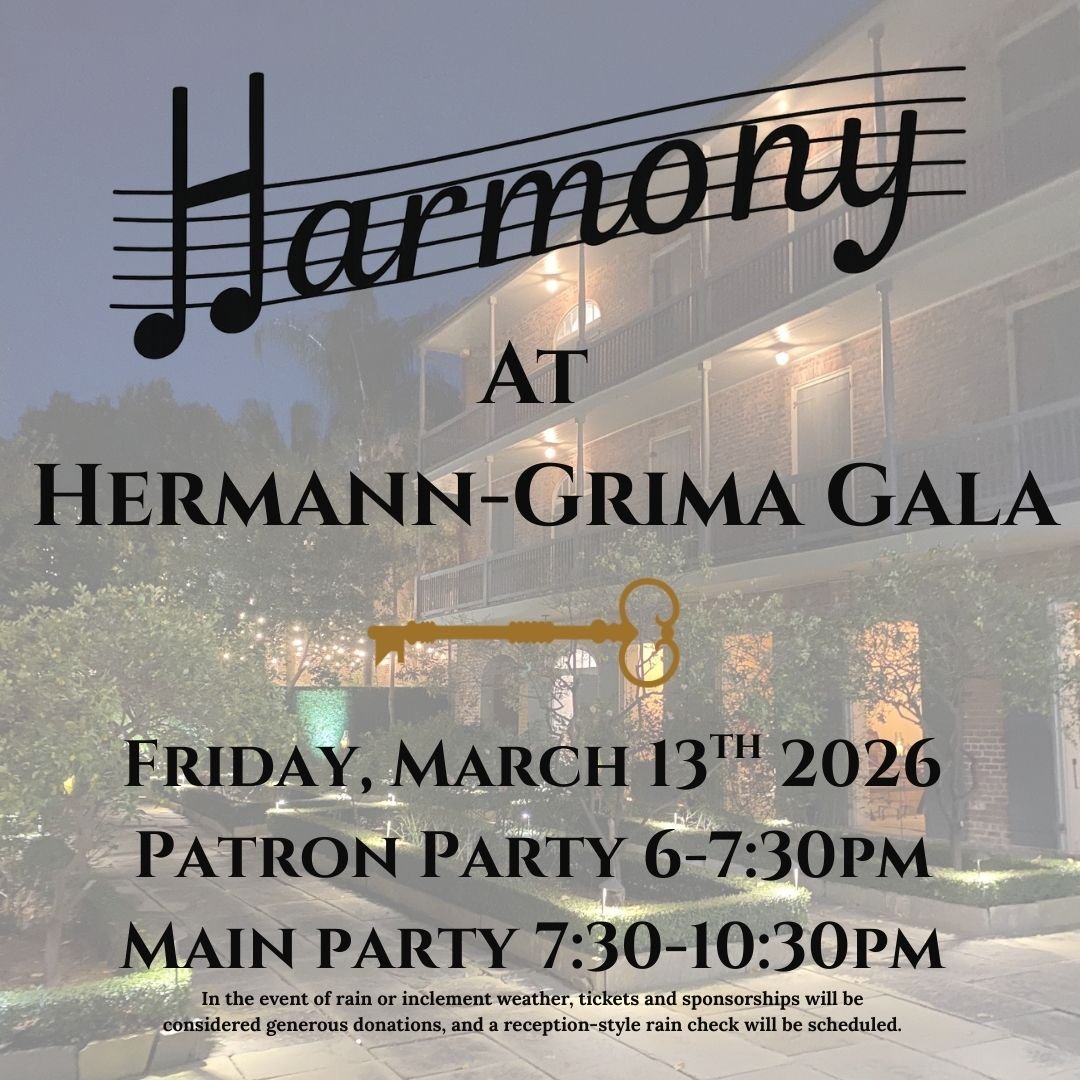 Harmony At Hermann-Grima