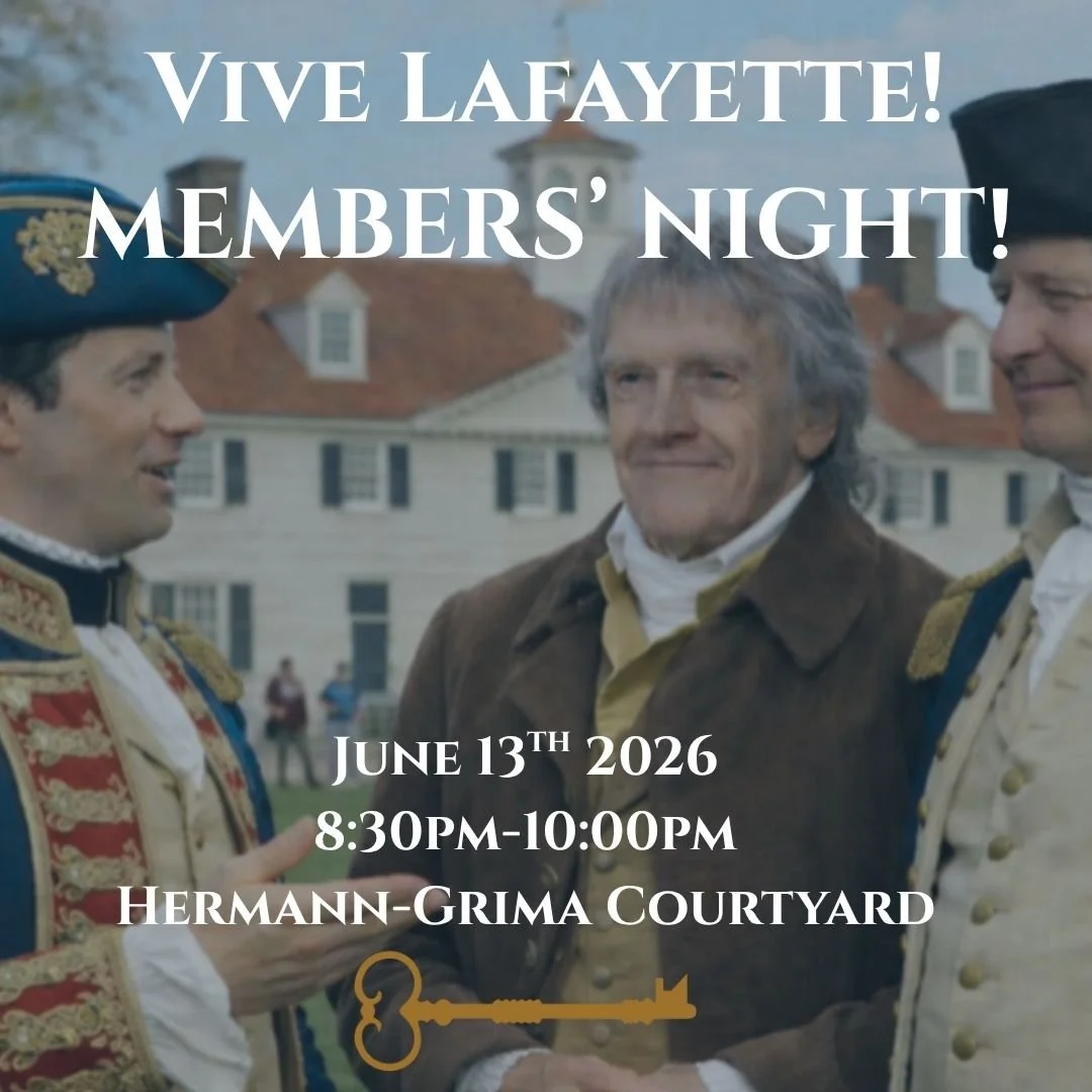 Vive Lafayette! Members’ Night!