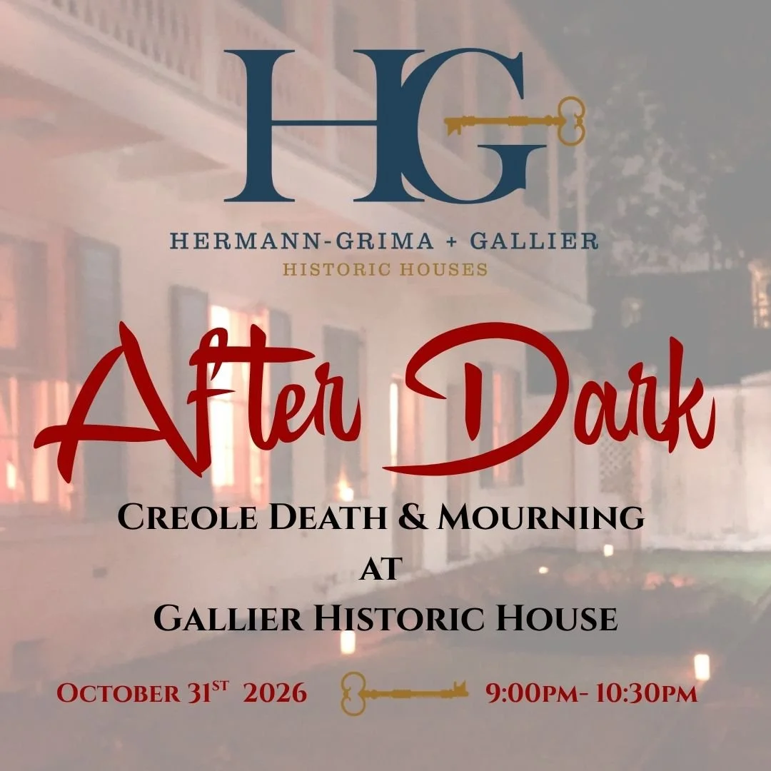 After Dark: Creole Death &amp; Mourning Tour at Gallier House - Oct 31st 9pm