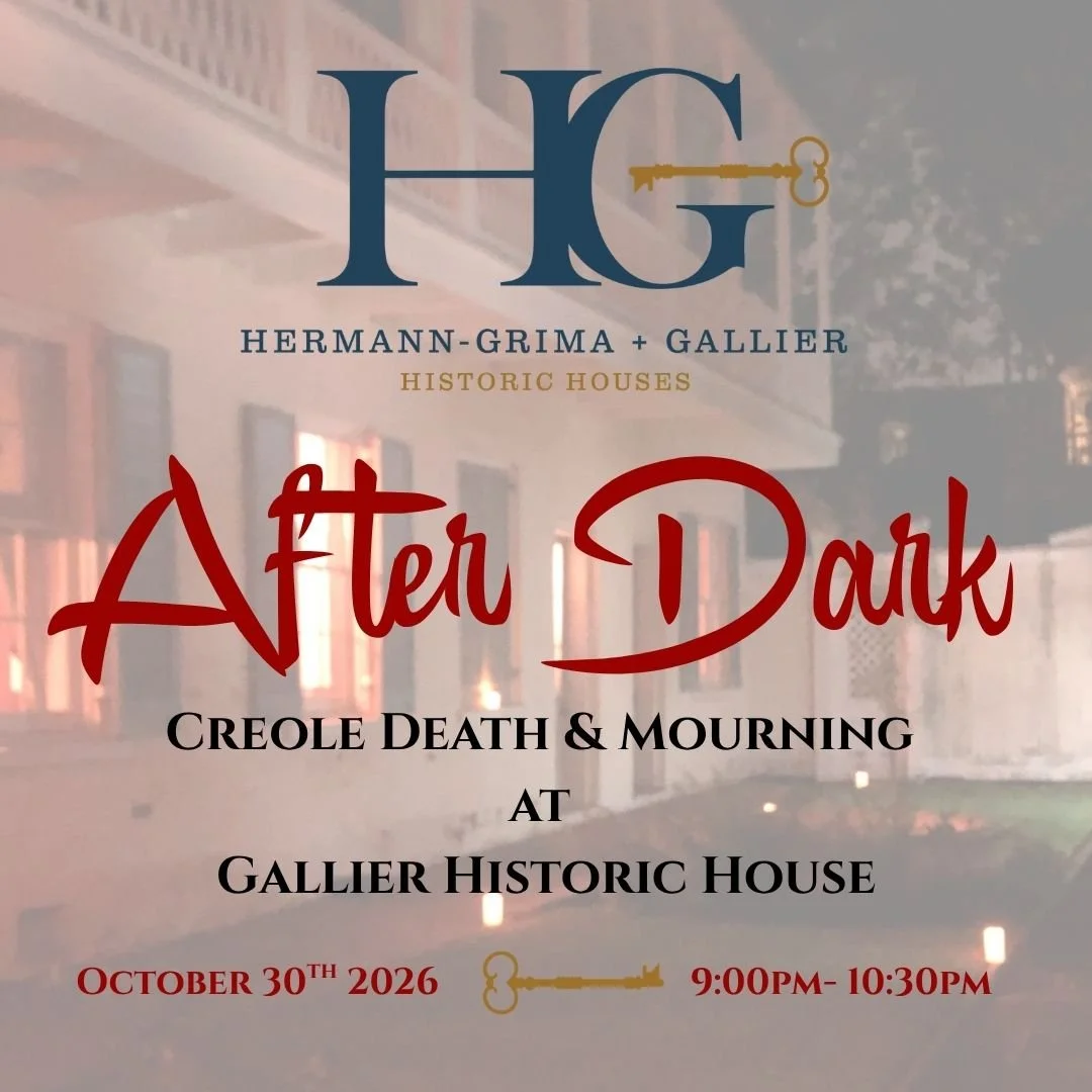 After Dark: Creole Death &amp; Mourning Tour at Gallier House - Oct 30th 9pm