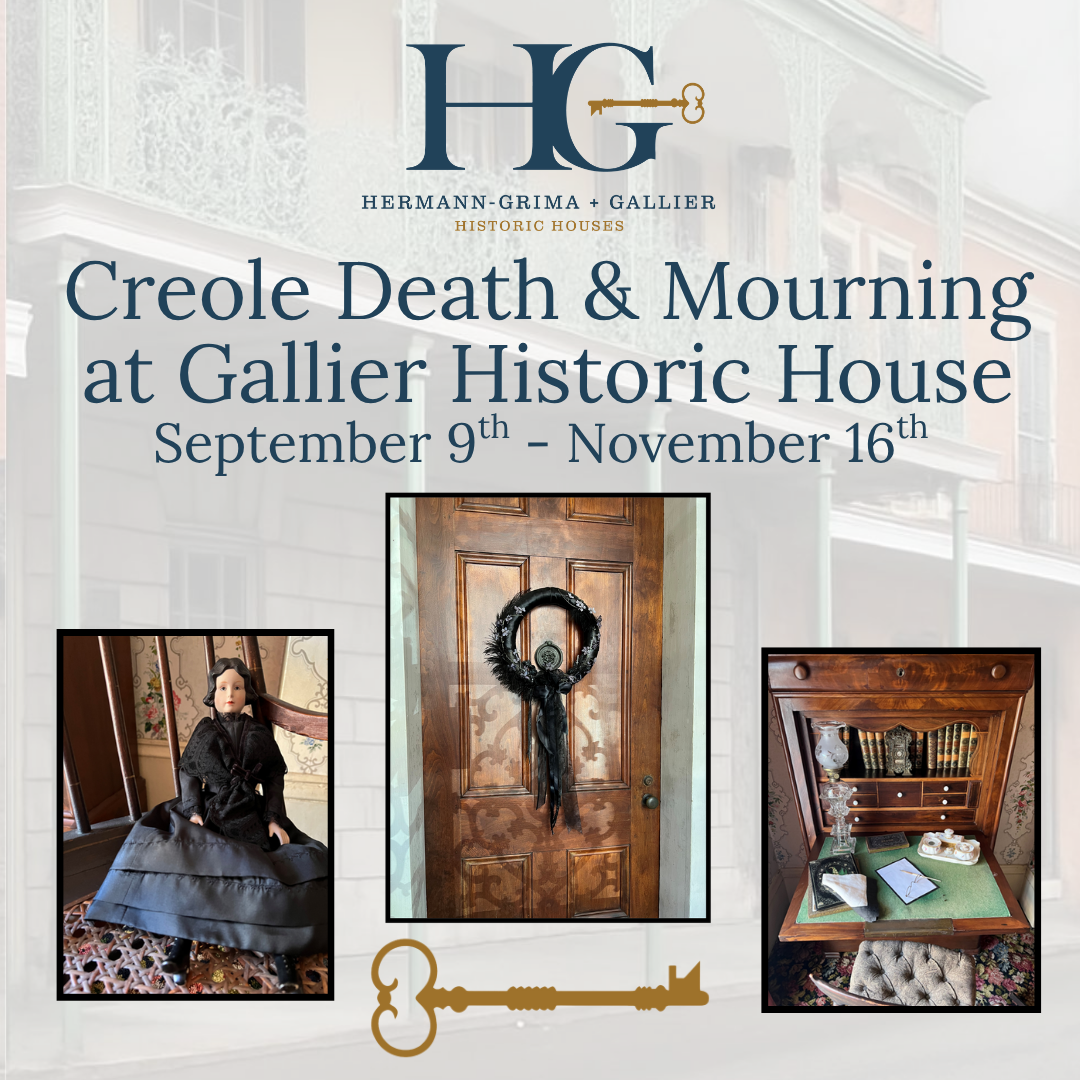 Start of Creole Death &amp; Mourning Tours at Gallier House