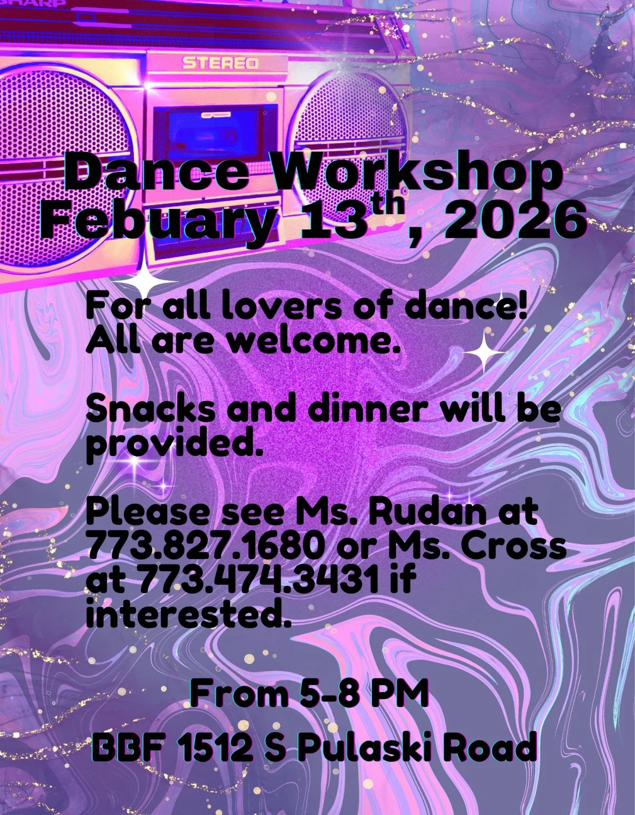 No Cost Dance Workshop