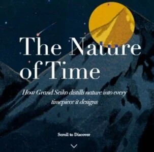 Sharing the Grand Seiko story of heritage and innovation through pioneering advertising
