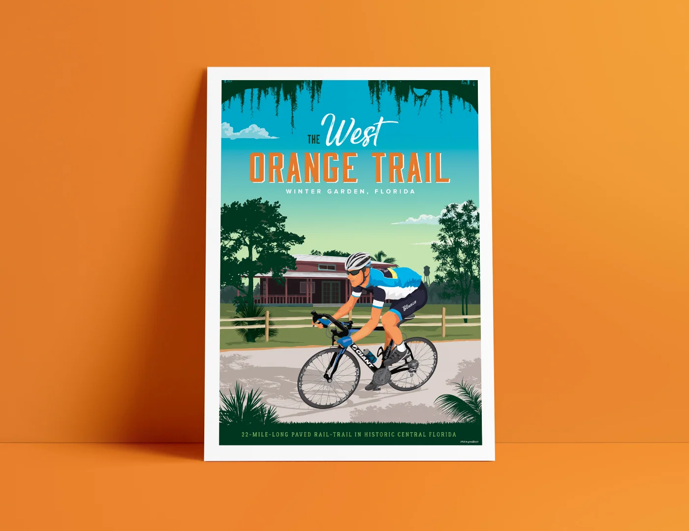 Travel Florida Poster Design