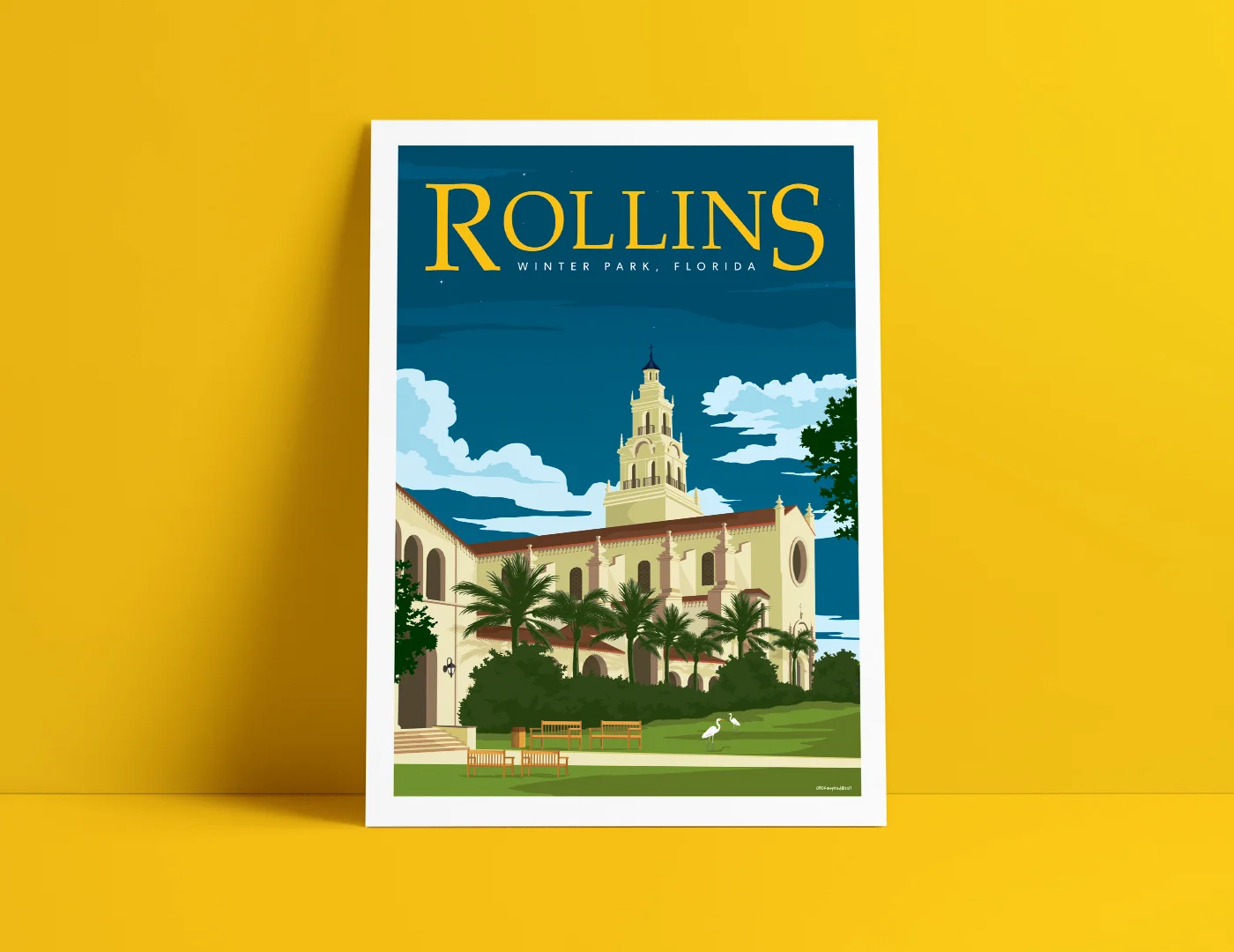 Travel Florida Poster Design