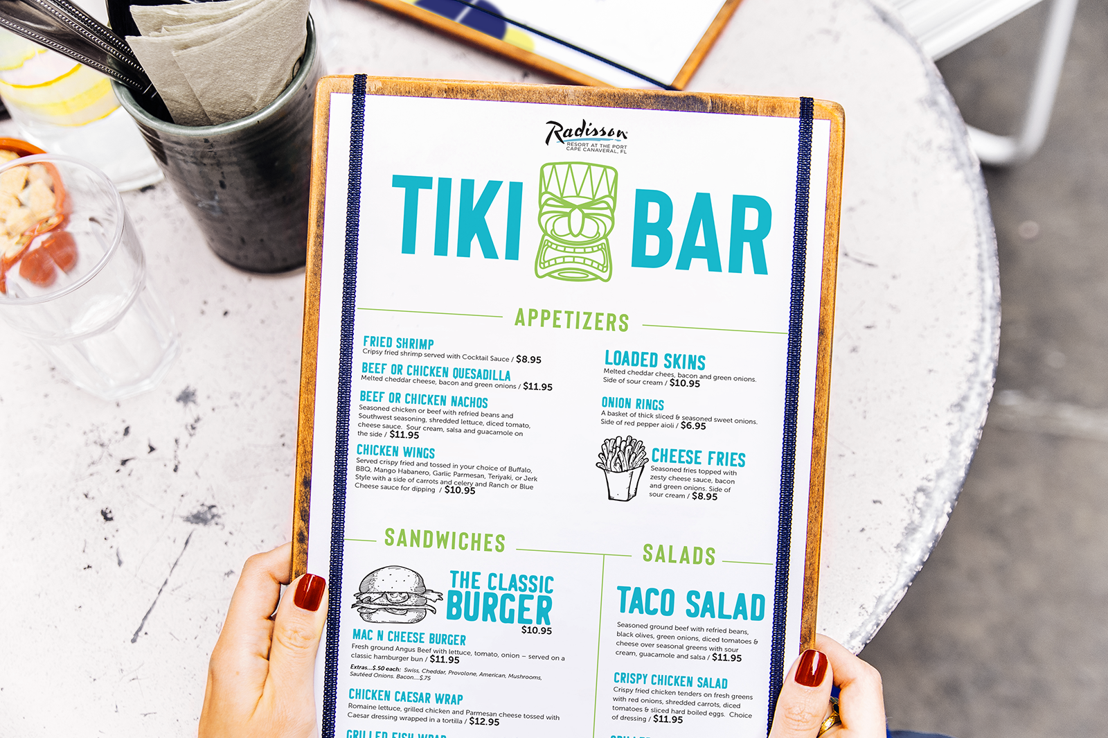 Restaurant menu design