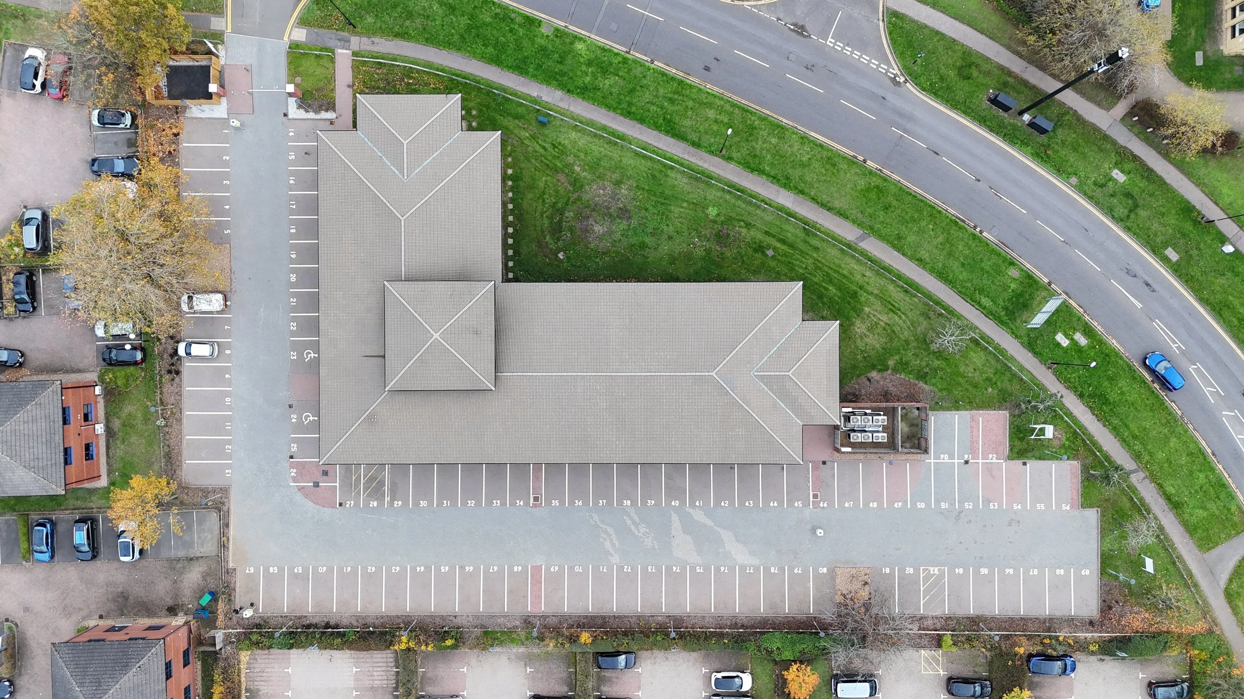 Aerial car park shot.JPG