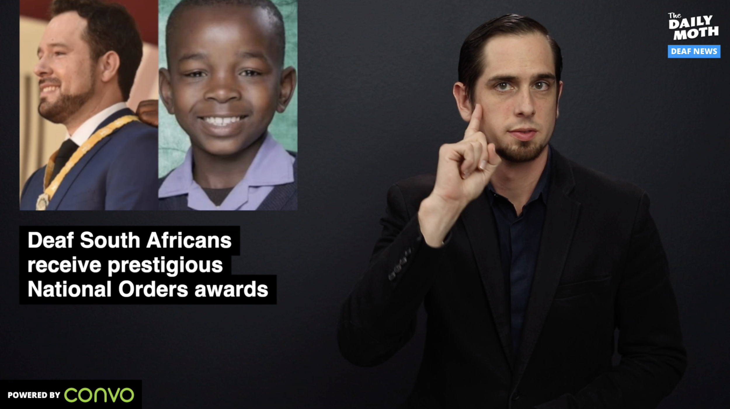 Deaf South Africans receives prestigious National Orders awards