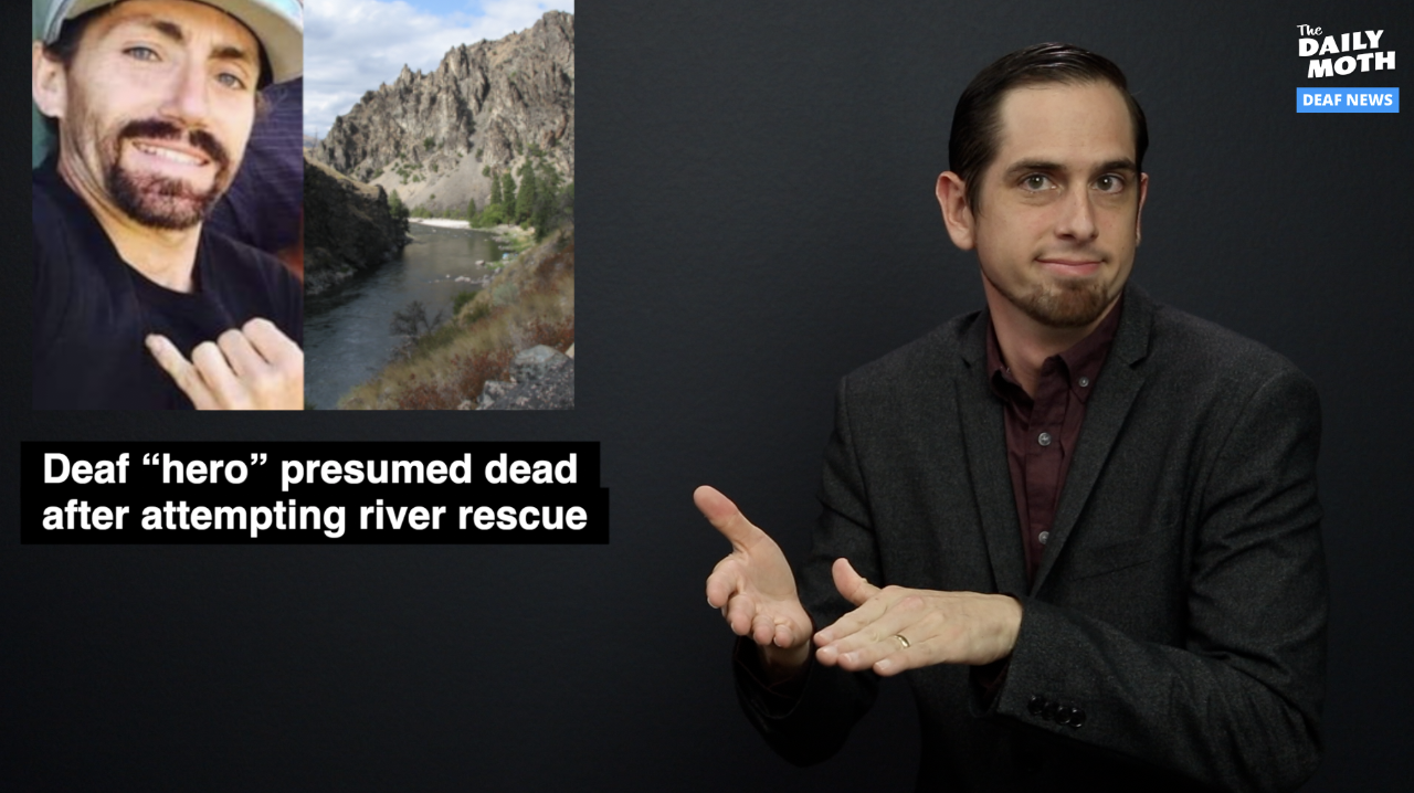Deaf “hero” presumed dead in Idaho after attempting river rescue