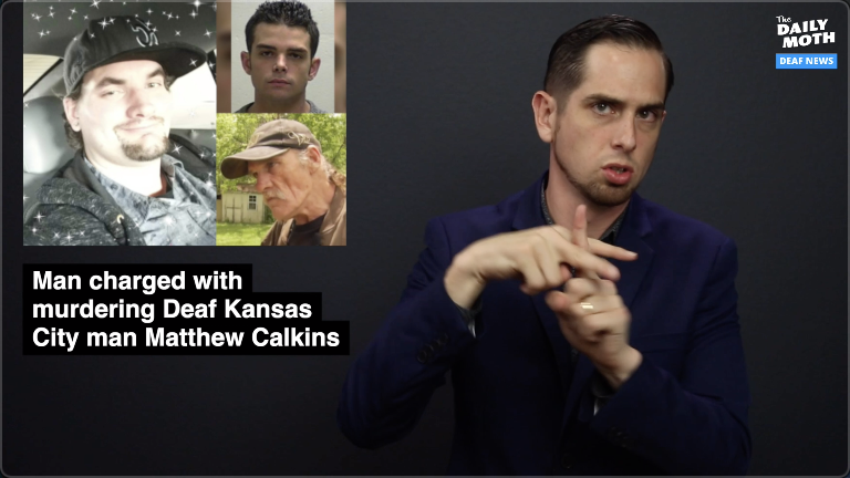 Man charged with murdering Deaf Kansas City man Matthew Calkins