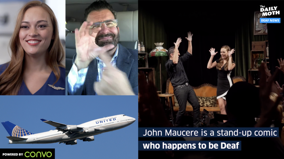 John Maucere featured in United commercial 