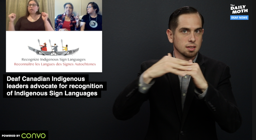 Deaf Canadian Indigenous leaders advocate for recognition of Indigenous Sign Languages 