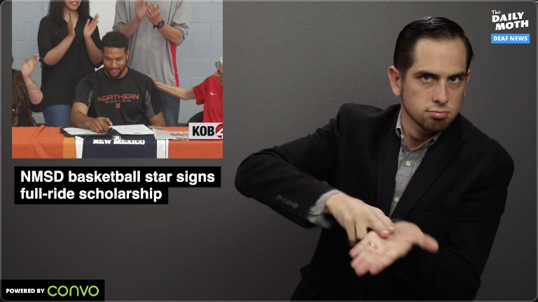 New Mexico School for the Deaf basketball star signs full-ride scholarship 