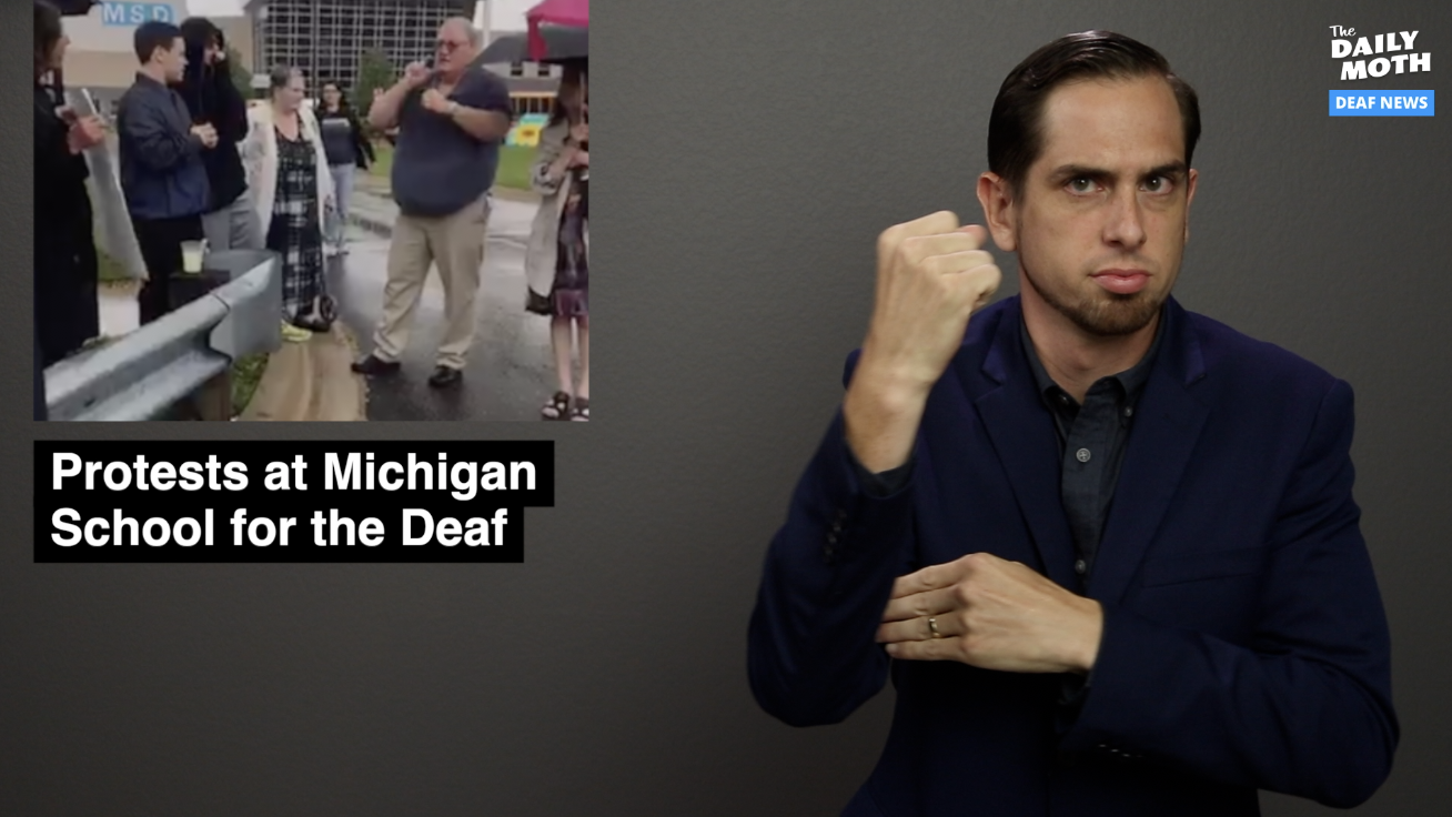 Protests at Michigan School for the Deaf
