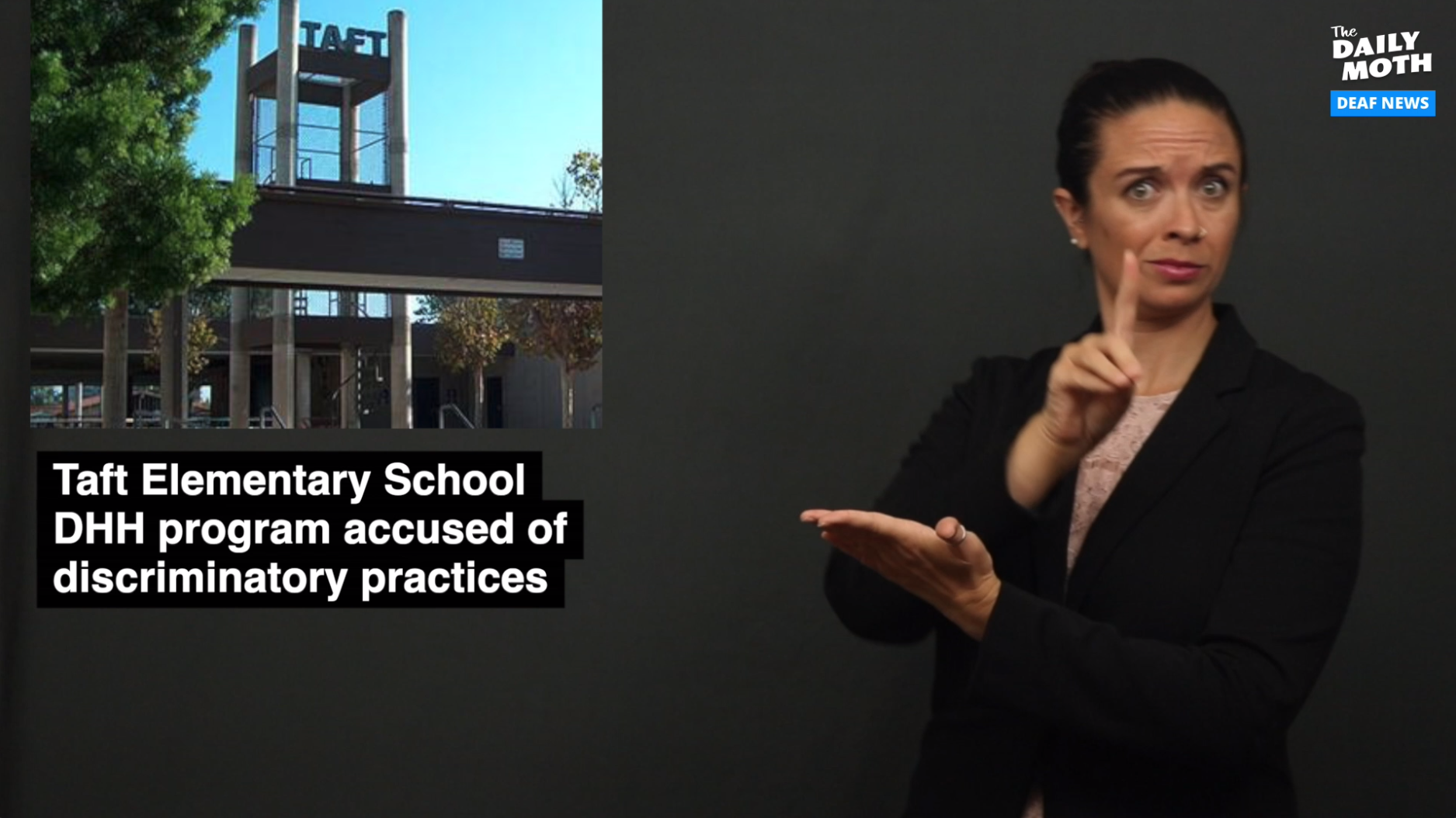 Taft Elementary School DHH program accused of discriminatory practices