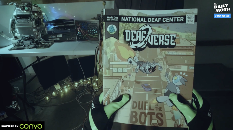 Interviews with the creators of Deafverse: Duel of the Bots