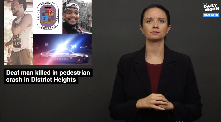 Deaf man killed in pedestrian crash in District Heights