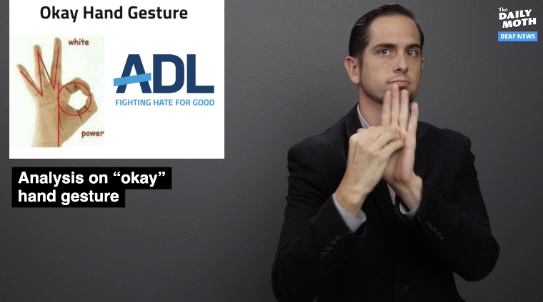 Analysis on “okay” hand gesture