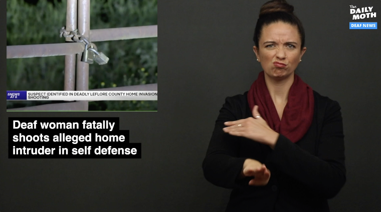 Deaf woman fatally shoots alleged home intruder in self defense