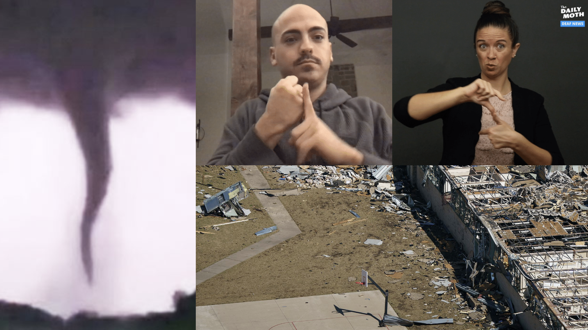 Deaf survivor of Dallas tornado shares experience
