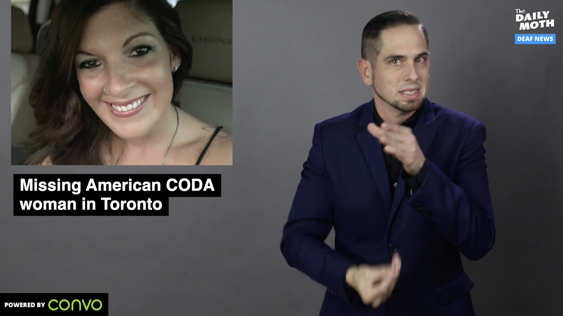 Missing American CODA woman in Toronto