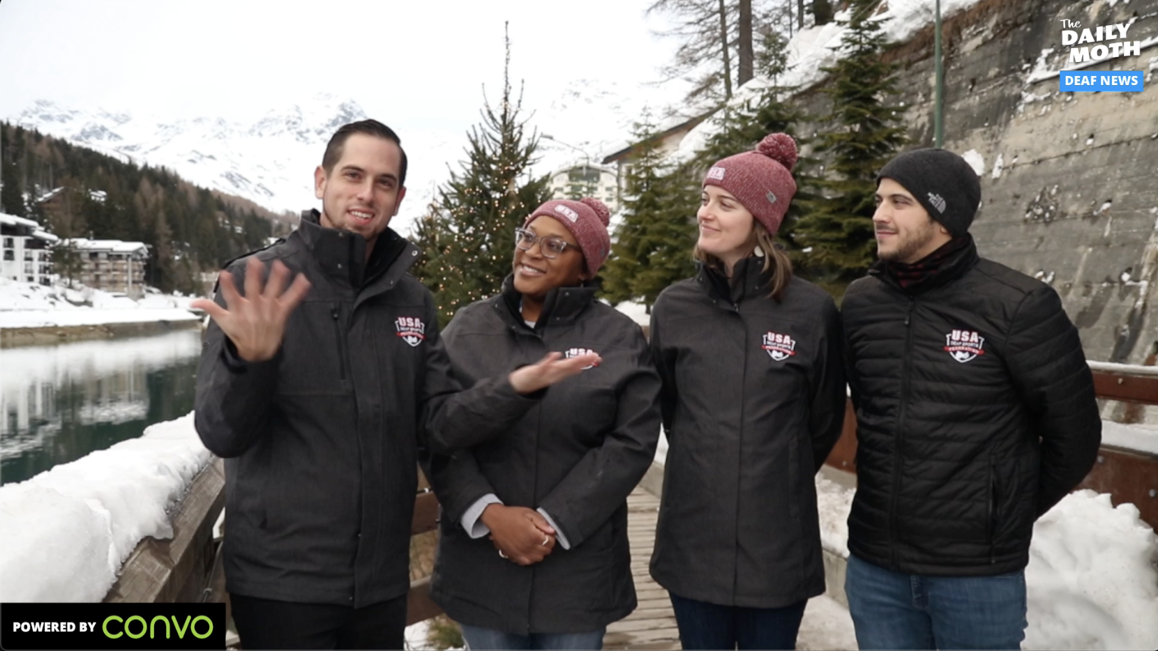 The Daily Moth in Italy for Winter Deaflympics