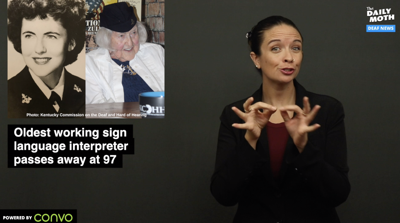 Oldest working sign language interpreter passes away at 97